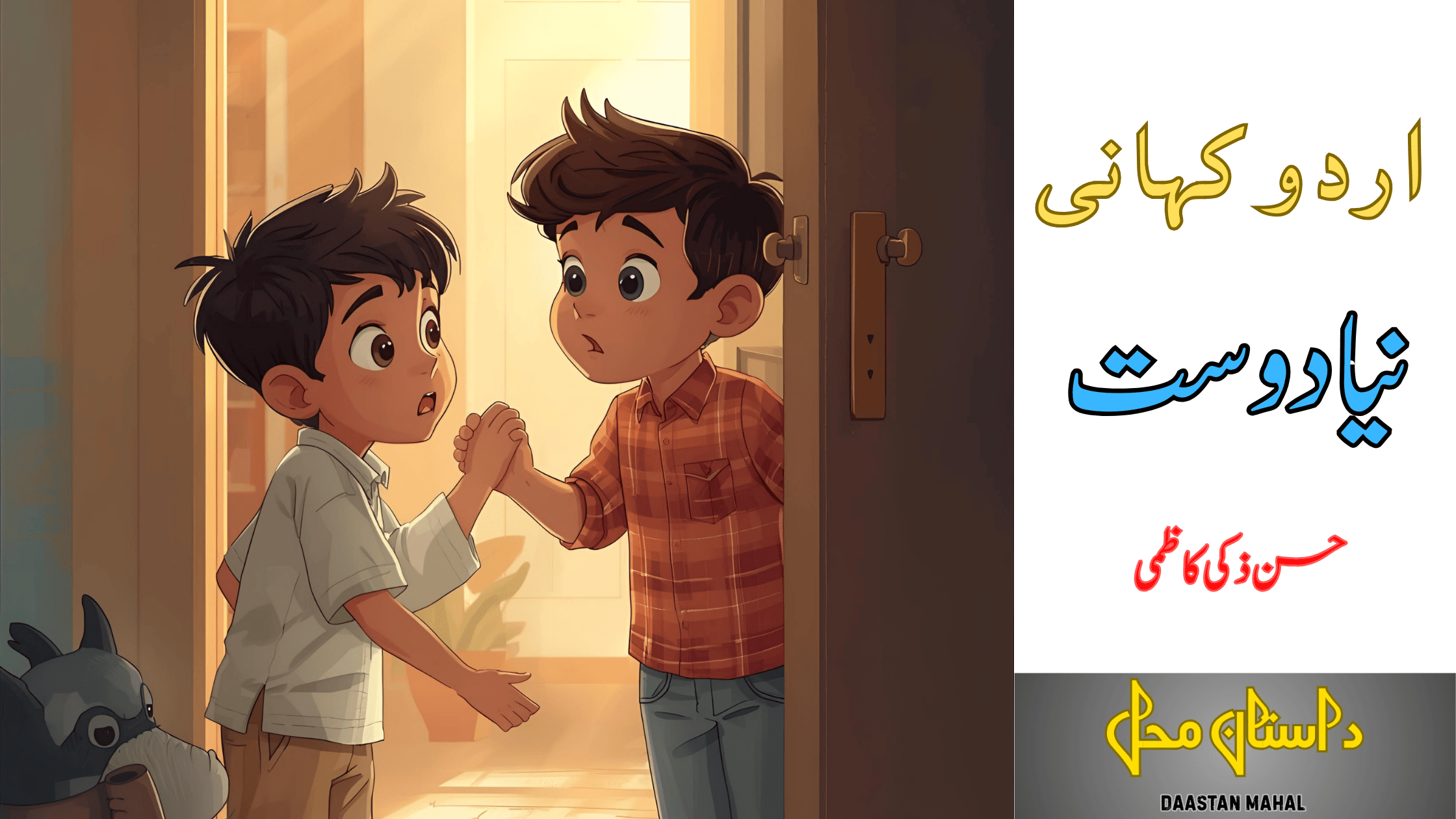 Urdu Story Naya Dost اردو کہانی نیا دوست از حسن ذکی کاظمی